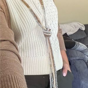 Gold & bead necklace